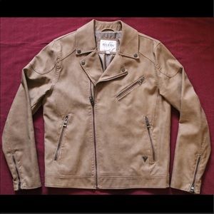 Guess Vegan Leather Moto Jacket